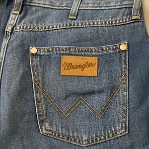 High rise wrangler flare